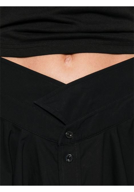 Black asymmetric-hem mini skirt Alexander Wang - women ALEXANDER WANG | 4WC3255329001